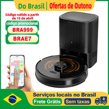 Robô Aspirador Inteligente ABIR K30 com Base Autoesvaziável