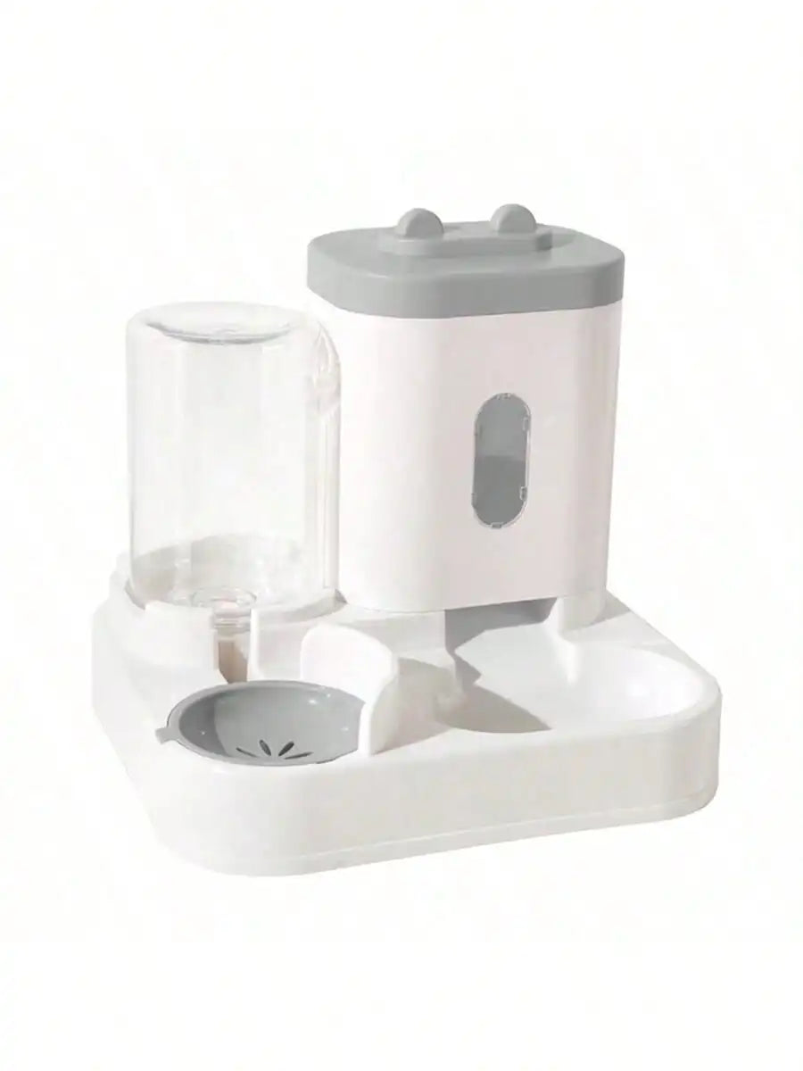 Comedouro e Bebedouro Automático por Gravidade para Gatos