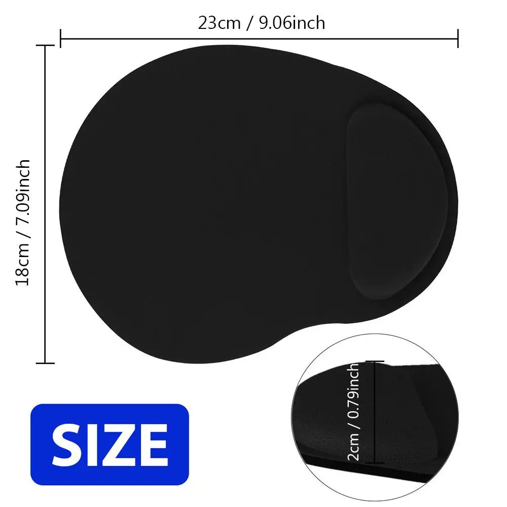 Mouse Pad Ergonômico com Apoio para Pulso