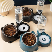 Comedouro e Bebedouro Automático Inclinado para Pets