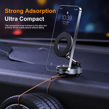 Suporte Magnético para Celular de Carro com Fixação a Vácuo