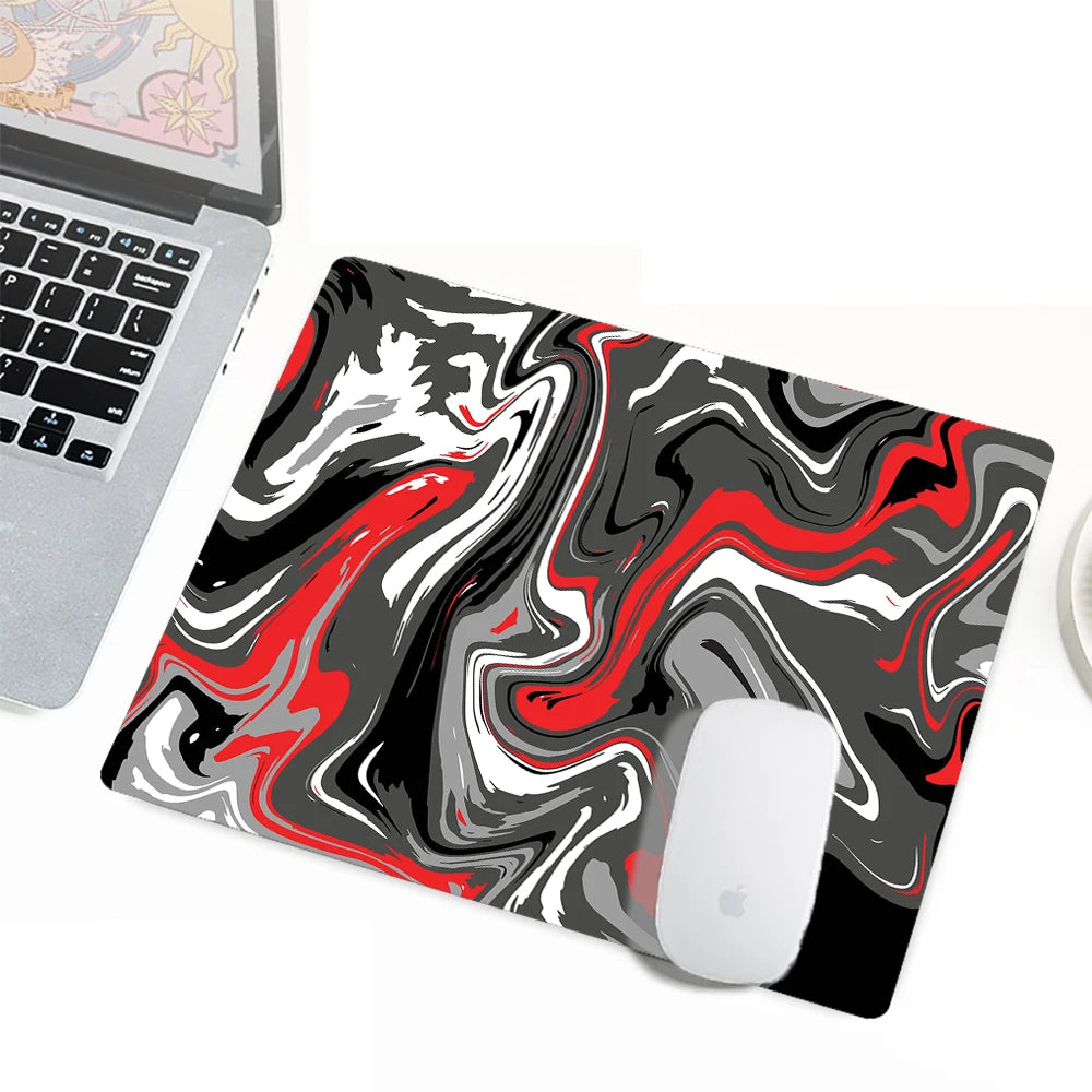 Mouse Pad Gamer Estendido com Estampa Abstrata