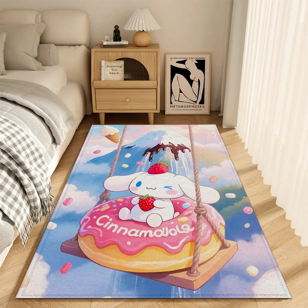 Tapete Decorativo Antiderrapante para Quarto e Entrada