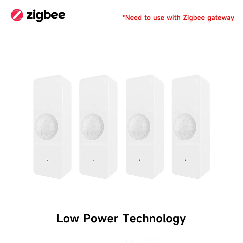 Sensor de Movimento Inteligente Tuya Wi-Fi / Zigbee para Automação Residencial