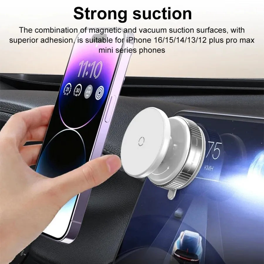 Suporte Magnético para Celular de Carro com Rotação 360°