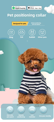 Rastreador Pet para Coleira Compatível com Apple Buscara