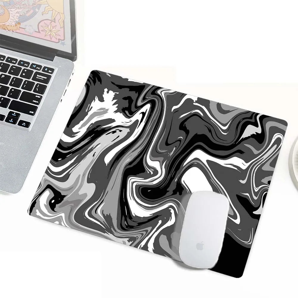 Mouse Pad Gamer Estendido com Estampa Abstrata