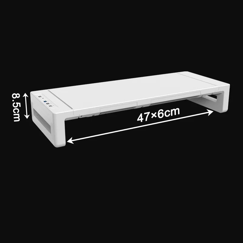 Suporte Elevador para Monitor com Gaveta