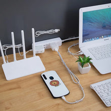 Clips Organizadores de Cabos com Adesivo