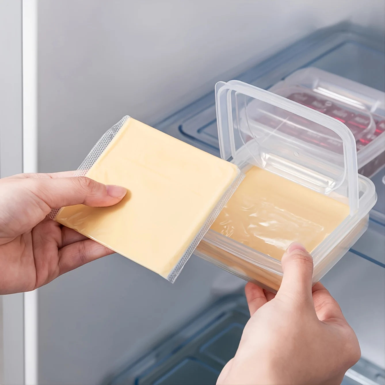 Porta Queijo e Manteiga para Geladeira