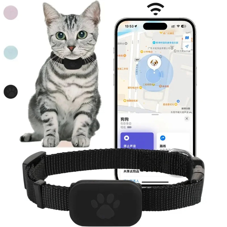 Rastreador Pet para Coleira Compatível com Apple Buscara