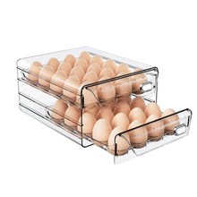 Organizador de Ovos para Geladeira com Gavetas