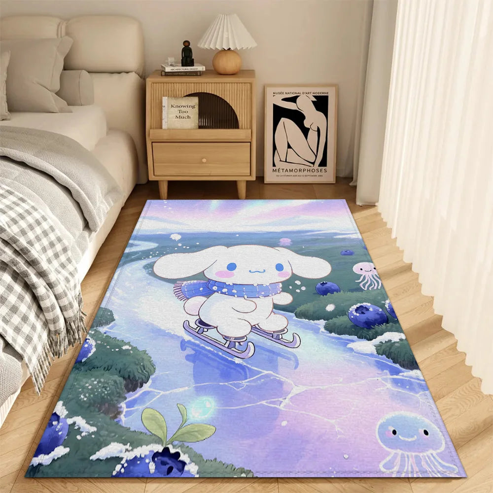 Tapete Decorativo Antiderrapante para Quarto e Entrada