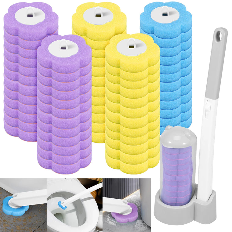 Escova Sanitária com Refis Descartáveis