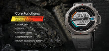 Smartwatch T-Rex 3 Ultra com GPS de Banda Dupla e Tela AMOLED