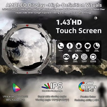 Smartwatch T-Rex 3 Ultra com GPS de Banda Dupla e Tela AMOLED