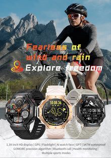 Smartwatch T-Rex 3 com GPS, Bússola e Tela AMOLED