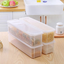 Kit com 4 Potes Herméticos para Massa e Alimentos