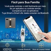 Robô Limpa Vidros Inteligente ABIR WD8 com Spray Duplo e Sucção Potente