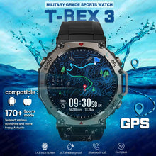 Smartwatch T-Rex 3 Ultra com GPS de Banda Dupla e Tela AMOLED