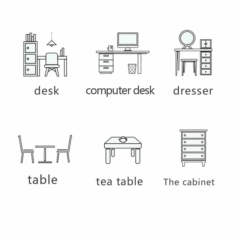 Desk Mat Impermeável para Setup e Home Office