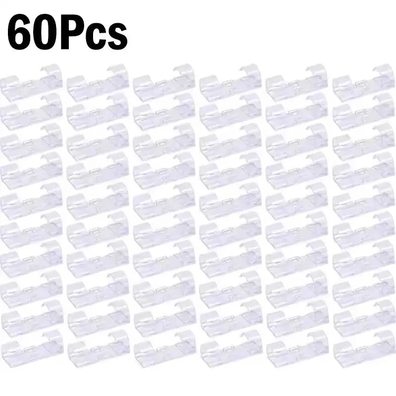 Clips Organizador de Cabos Autoadesivos