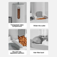 Comedouro e Bebedouro Automático por Gravidade para Gatos