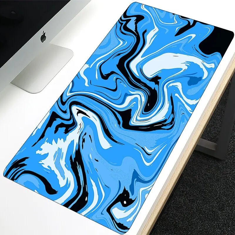 Mouse Pad Gamer Estendido com Estampa Abstrata