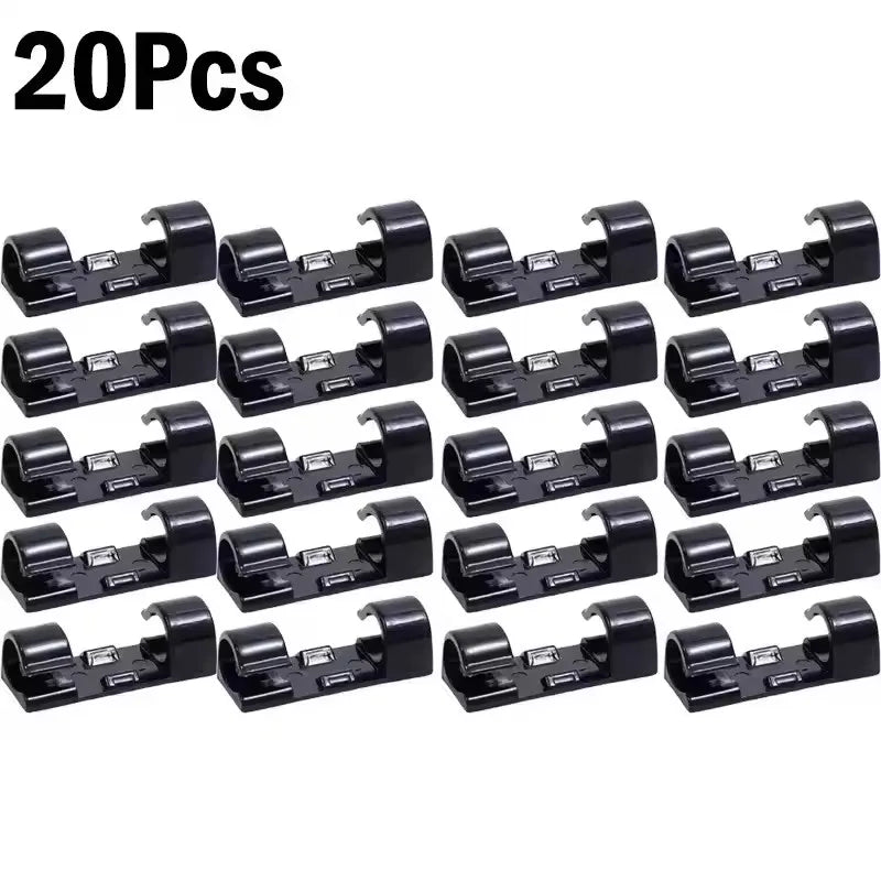 Clips Organizador de Cabos Autoadesivos