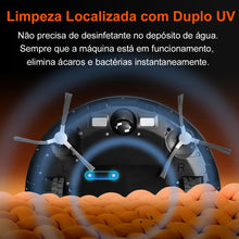 Robô Aspirador Inteligente ABIR K30 com Base Autoesvaziável