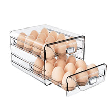Organizador de Ovos para Geladeira com Gavetas