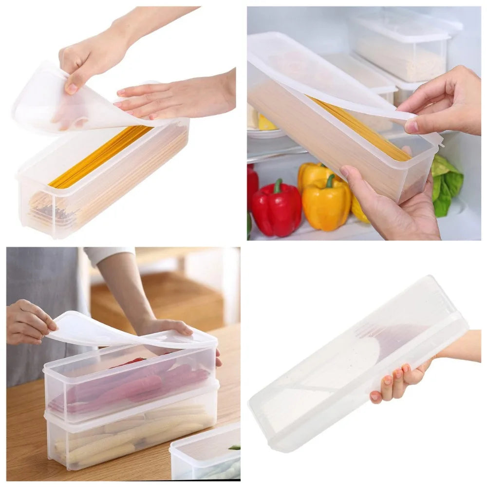 Kit com 4 Potes Herméticos para Massa e Alimentos