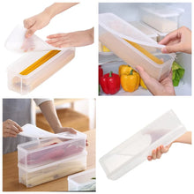Kit com 4 Potes Herméticos para Massa e Alimentos