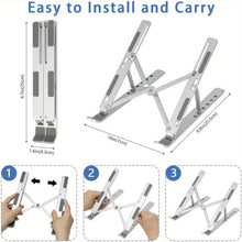 Suporte Ajustável de Alumínio para Notebook