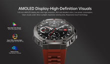 Smartwatch T-Rex 3 Ultra com GPS de Banda Dupla e Tela AMOLED