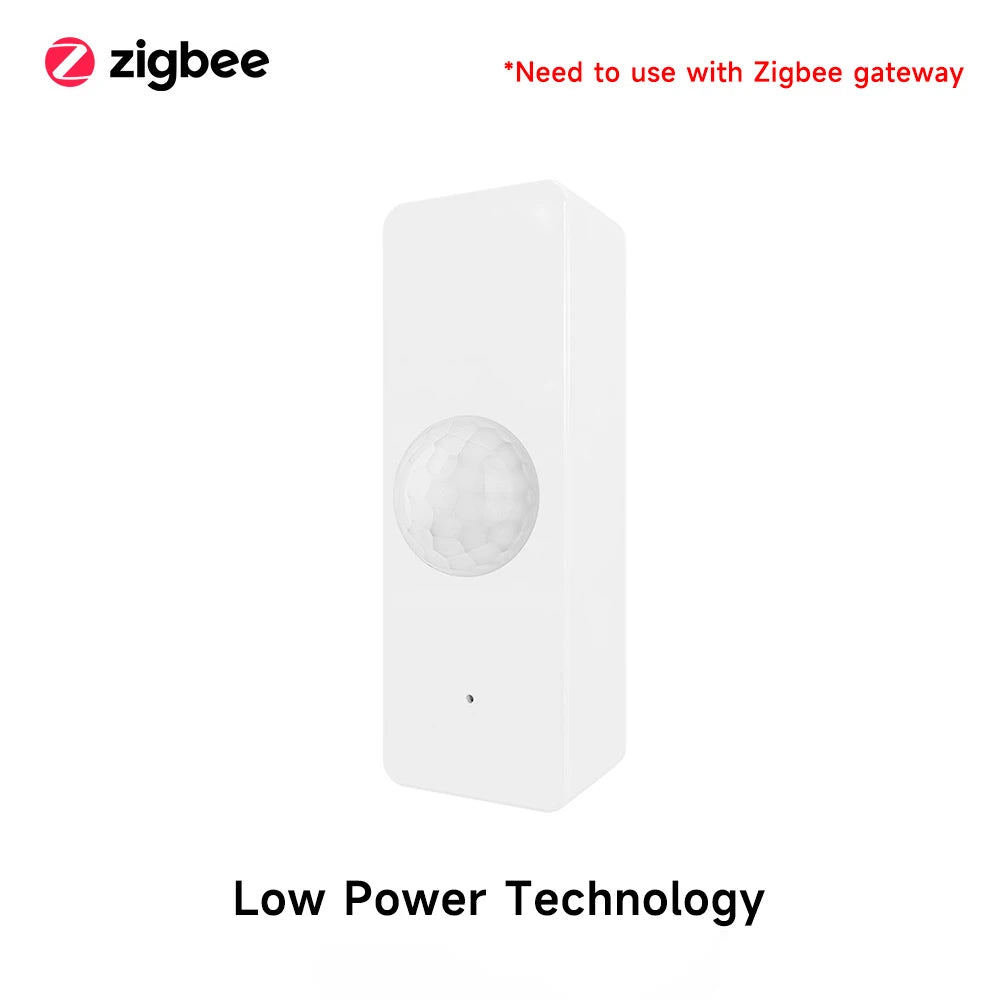 Sensor de Movimento Inteligente Tuya Wi-Fi / Zigbee para Automação Residencial
