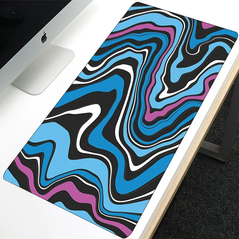 Mouse Pad Gamer Estendido com Estampa Abstrata
