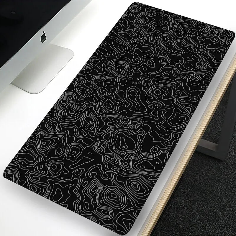 Mouse Pad Gamer Estendido com Estampa Abstrata