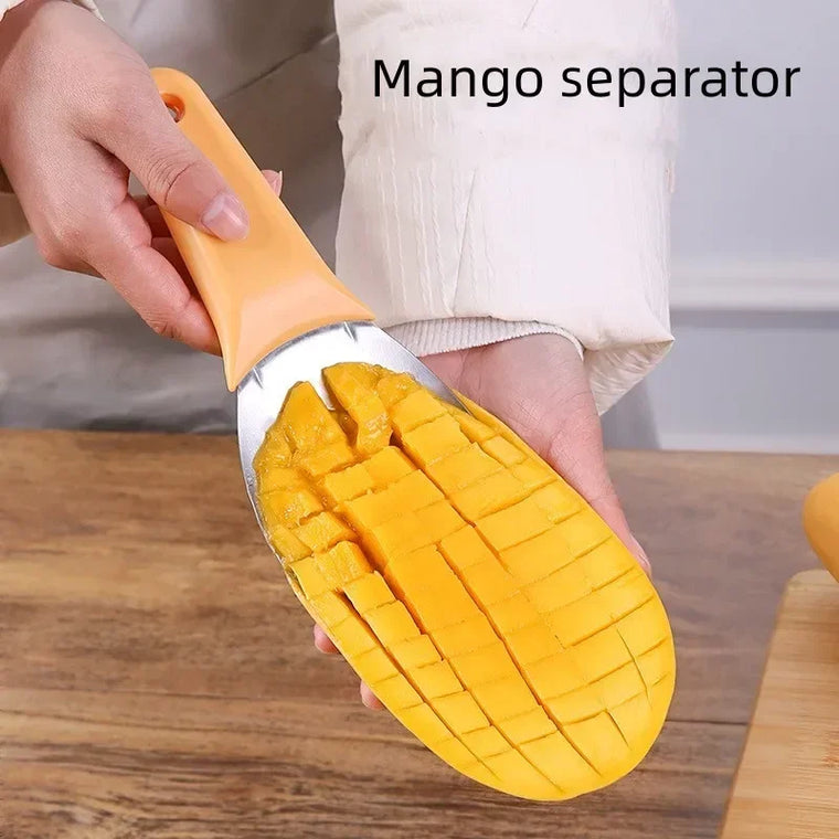 Cortador de Manga Multifuncional com Colher