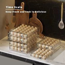 Organizador de Ovos para Geladeira com Gavetas