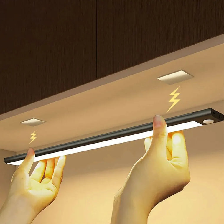 Luz LED Recarregável com Sensor de Movimento USB-C