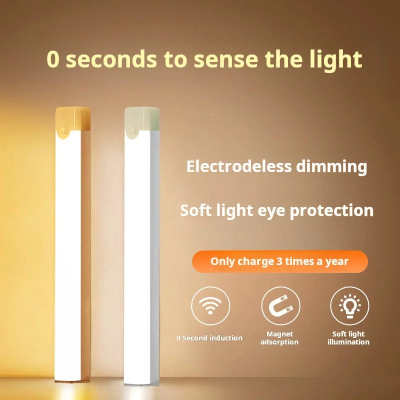 Luz LED com Sensor de Movimento Recarregável