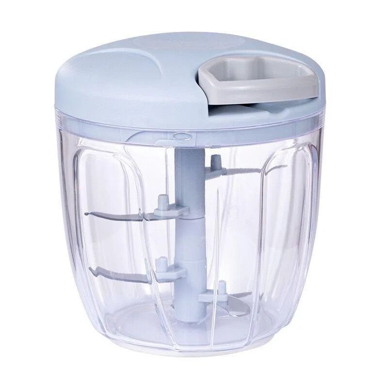 Mini Processador Manual para Alho e Legumes