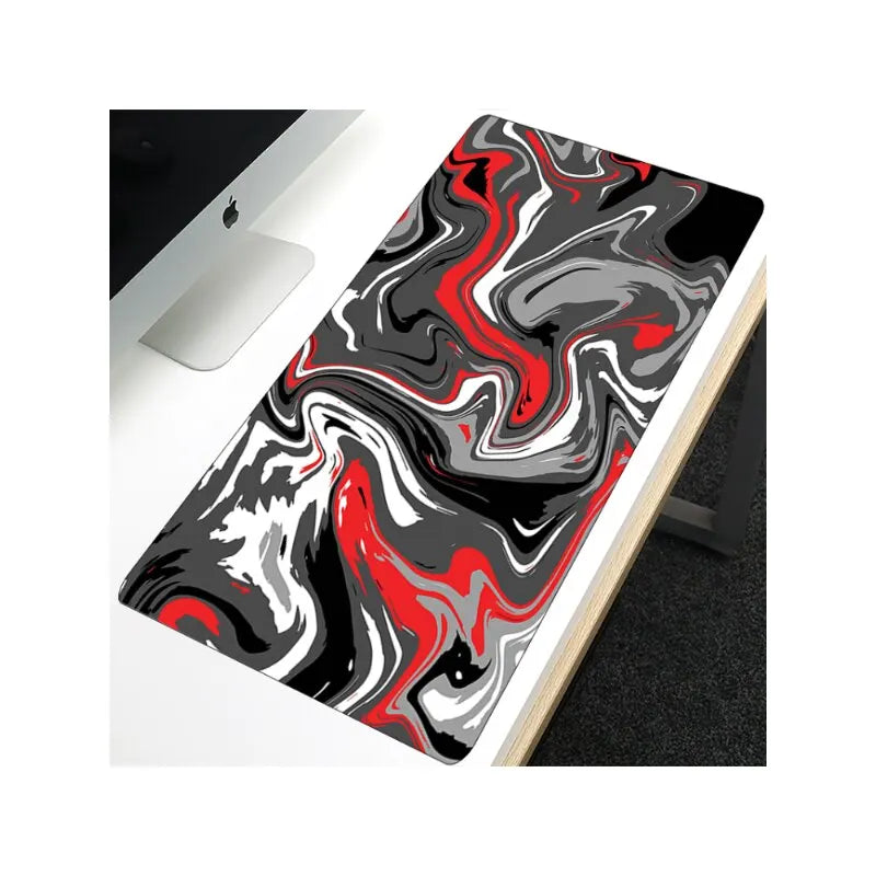 Mouse Pad Gamer Estendido com Estampa Abstrata